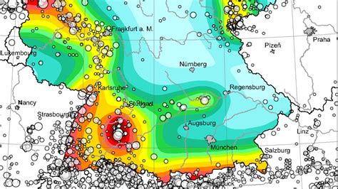 erdbeben in deutschland karte